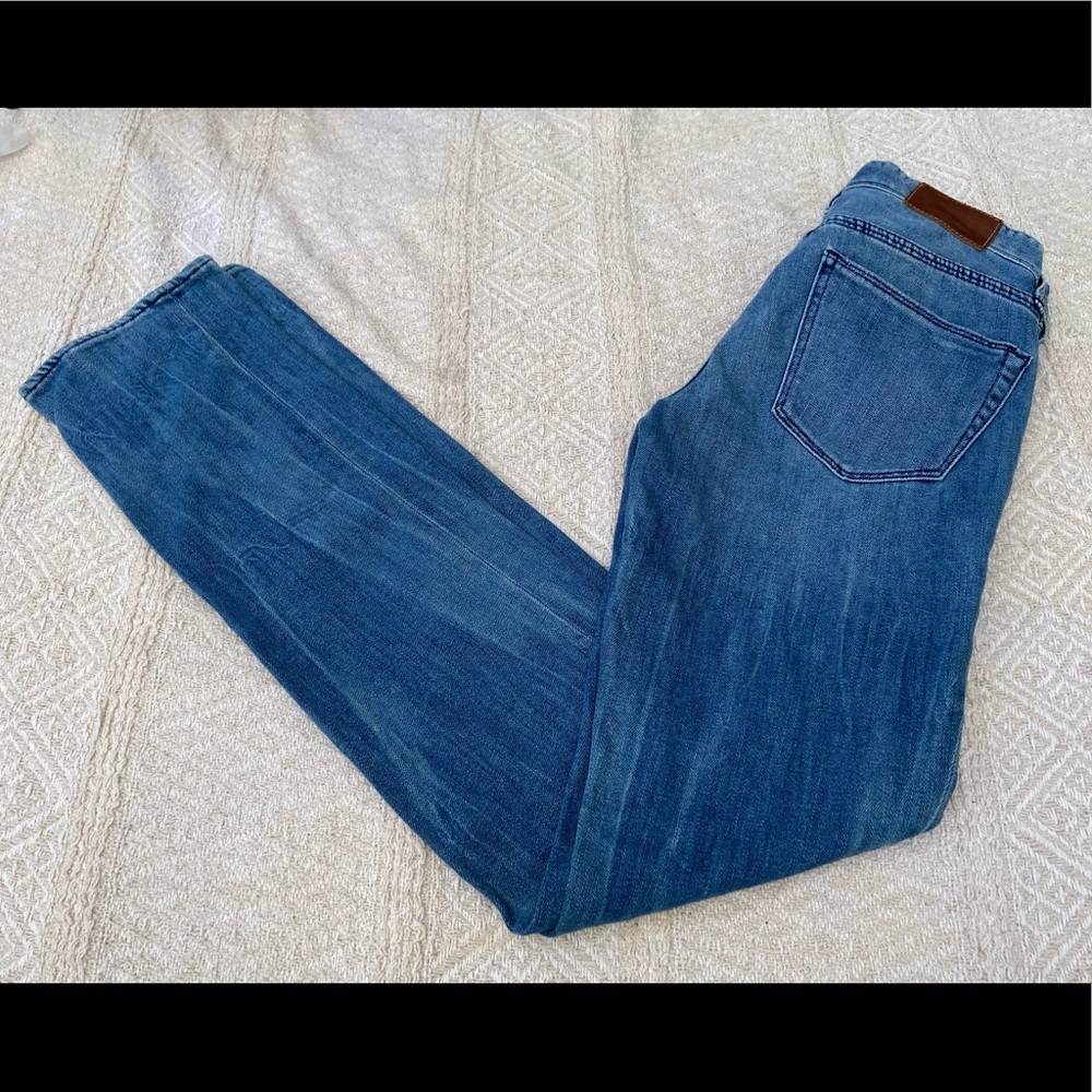 Madewell Rail Straight Jeans Mid Rise EUC